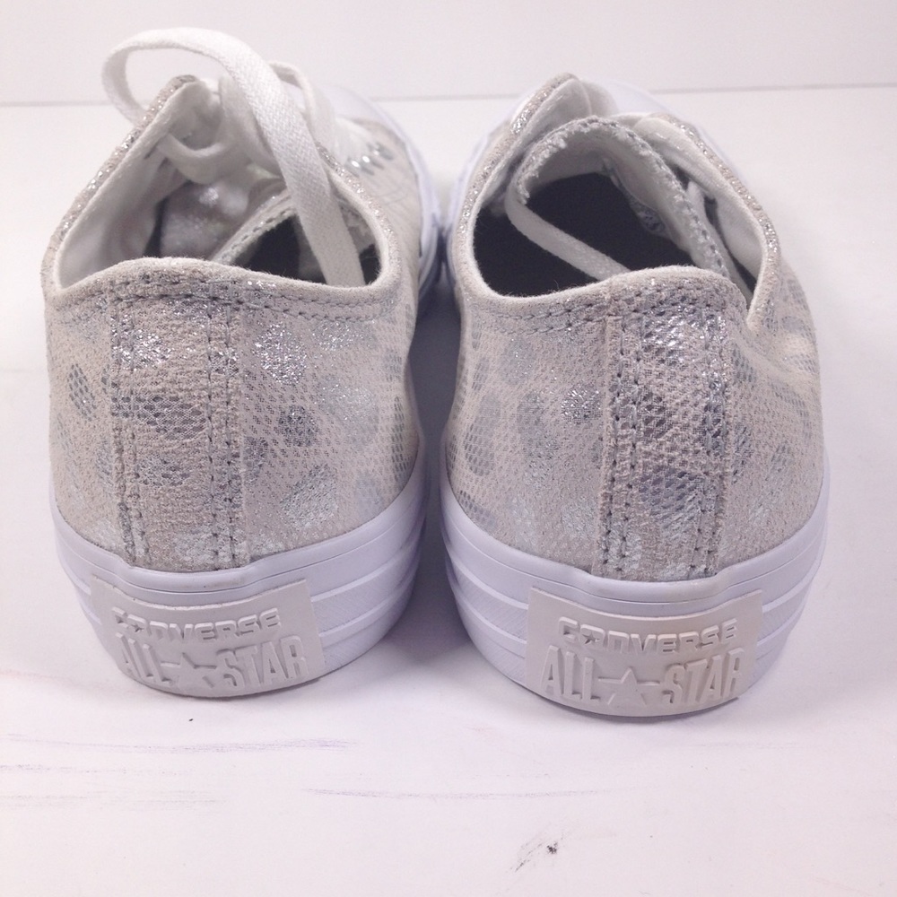 Converse INC CTAS Ox White/Silver/Wh Sneakers - Picture 4 of 9